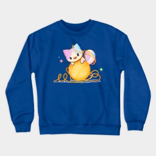 Yarn Cat Crewneck Sweatshirt